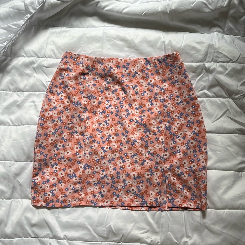 Floral skirt